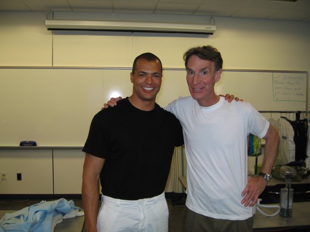 Ethan Stone with Bill Nye