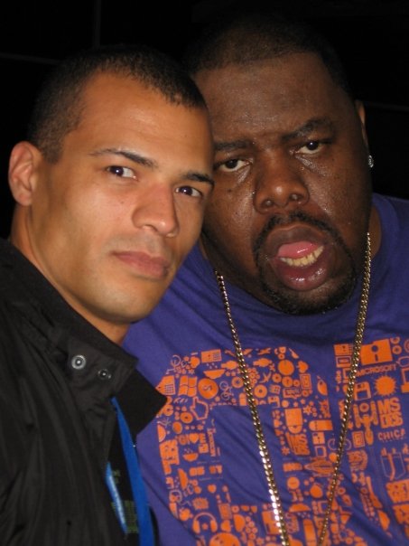 Ethan Stone with Biz Markie